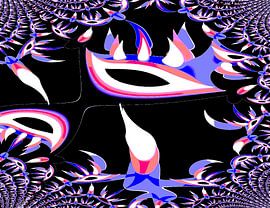 Tribal cactus Multiplie by Nicky`s Prints