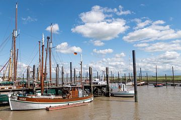 Ditzum Niedersachsen Deutschland Fischereihafen. von Richard Wareham