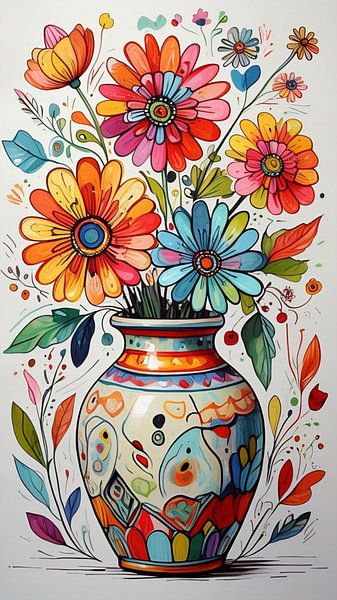 abstrakte Malerei von nayyara art