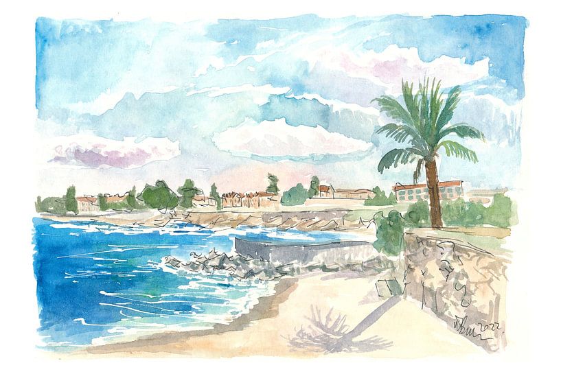 Küstenszene in Pacific Grove Kalifornien von Markus Bleichner