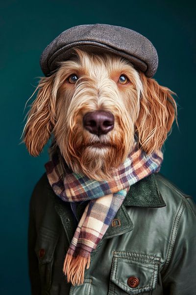 Otterhound by Poster Art Shop