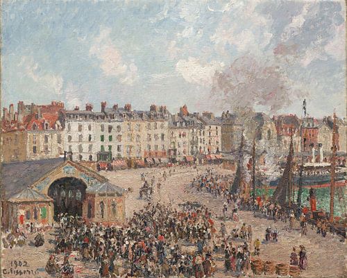Vismarkt, Camille Pissarro