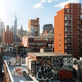 Dächer in New York City von Ian Schepers