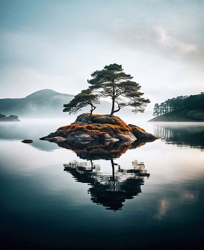 Tree in the lake