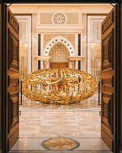 Qasr al Watan, der goldene Palast des Scheichs in Abu Dhabi.