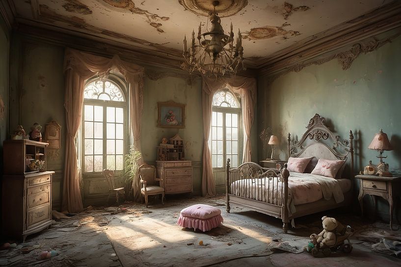 Schlafzimmer eines Mädchens... von Ans Bastiaanssen