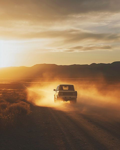 Sonnenaufgang im Outback von fernlichtsicht