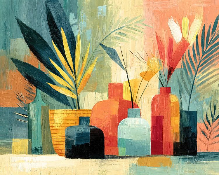 Blumen Vasen | Bunte Vasen von Blumen Studio