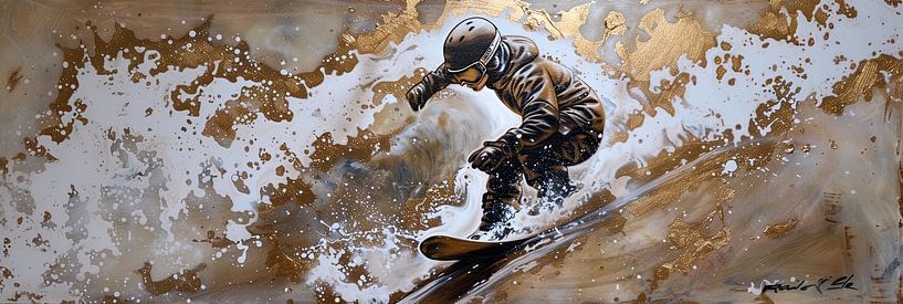 Snowboarding par OMG Art
