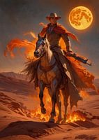 Cavalier du crépuscule ardent