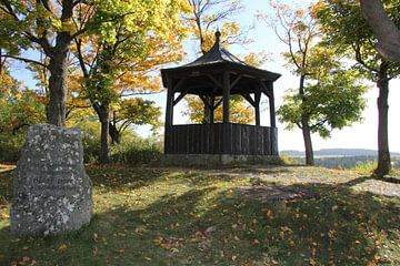 Luitpolthöhe über Bad Neustadt im Herbst