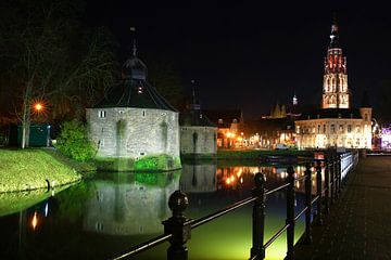 Breda at night! van Diana van Geel