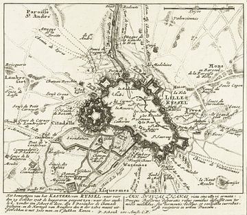 het beleg van Lille, 1708