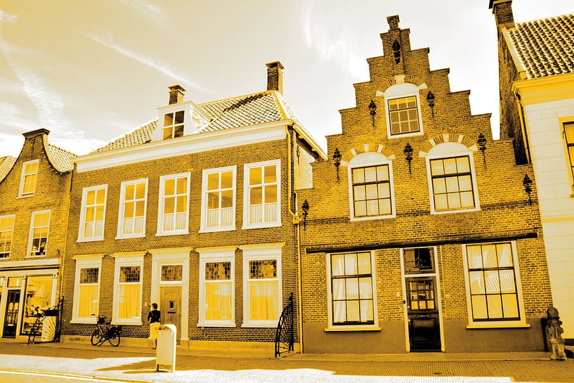 Vianen Utrecht Innere Stadt Gold von Hendrik-Jan Kornelis