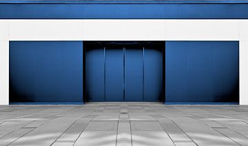 entrance blue by artpictures.de