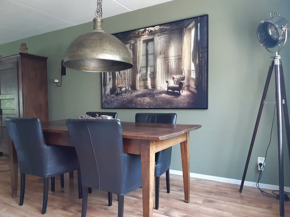 Rays of Light in Abandoned House.  by Roman Robroek - Photos of Abandoned Buildings 