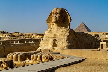 Les pyramides de Gizeh en Égypte sur Roland Brack