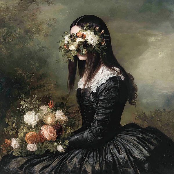 Regard floral silencieux par Studio des Fleurs