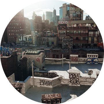 New York City Rooftops van Ian Schepers