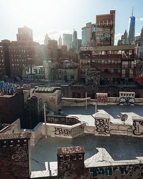 Les toits de la ville de New York sur Ian Schepers