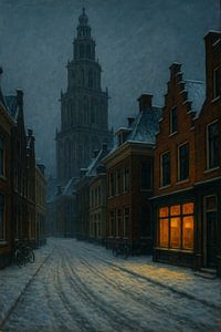 Groningen Winterliche Gelassenheit