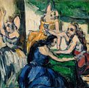Cézanne, Die Prostituierten (ca. 1867-1868) von Atelier Liesjes Miniaturansicht