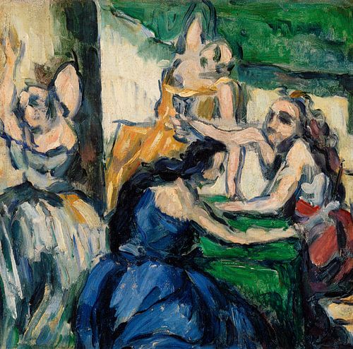 Cézanne, Les Courtisanes (ca. 1867–1868)
