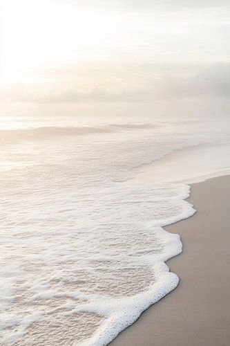 Dageraad op het strand