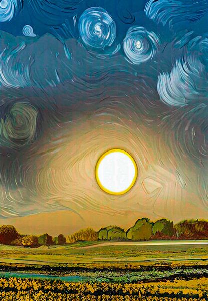 Die gelbe Sonne von Niek Traas