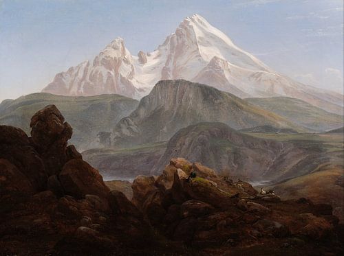 Der Watzmann, Johan Christian Dahl