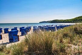 Ostseestrand in Binz mit Strandkörben von GH Foto & Artdesign