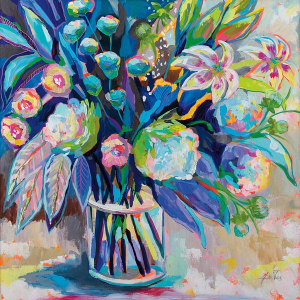 Blossom 24x24, Jeanette Vertentes by Wild Apple