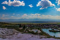 Vooruitzichten in Pamukkale