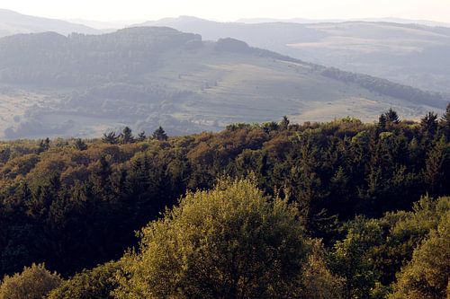 Weitblick vom Kreuzberg in Richtung Wasserkuppe
