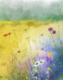 Les fleurs d'été sur Ingrid A.U. Motzheim