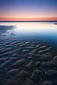 Plage et crépuscule