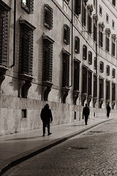 Silhouet Fotografie Palazzo Borghese Rome Italië van Martijn Jebbink Fotografie