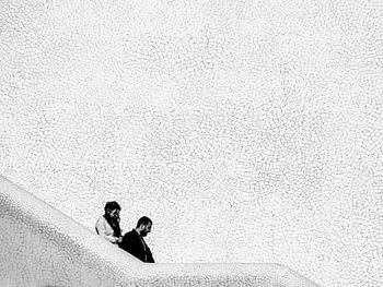 Abstieg zwischen Mosaiken