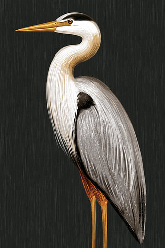 Reiger in Gouden Stilte