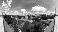 Bautzen - Panorama Altstadt (Schwarzweiss) von Frank Herrmann Miniaturansicht