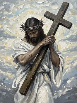 Jesus Christ carrying the cross