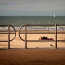 Zomer aan het strand in Belgie van Rene  den Engelsman thumbnail