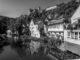 Blick zur Harburg