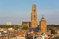 The Dom Tower in evening light by Anton de Zeeuw thumbnail