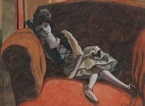 Léon Spilliaert - Puppe im Sitzen (1933)