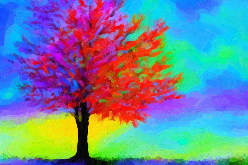 FALL TREE by Younsi