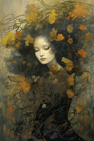 Surrealist portrait by Bert Nijholt