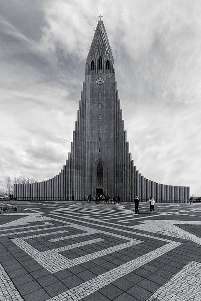 Hallgrímskirkja  Reykjavik Island von Patrick Lohmüller