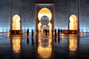 Sheikh Zayed Grand Mosque von Luc Buthker