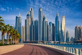 Türme der Dubai Marina, VAE von Michael Abid